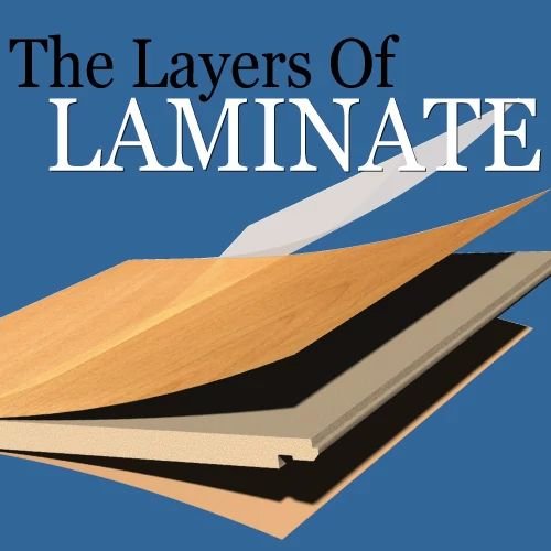 The layers of laminate - Taylorville Home Source in Taylorville
